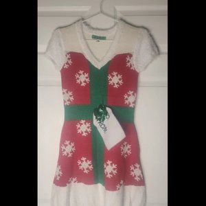 New Christmas sweater dress Size Small